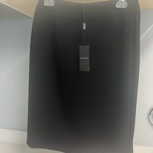GIORGIO ARMANI BLACK MID LENGTH SKIRT MADE IN ITALY NWT S40